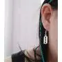 3 Pairs Gothic Razor Blade Dangle Earrings Set for Women Girls, Cute Handcuffs Shape Dangle Earrings Gothic Paper Clip Rock Earring Jewelry