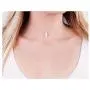 S.J JEWELRY Womens Friendship Gift Handmade 14k Gold Plated/Rose Gold/Silver Plated Dainty Moon Cross and Circle Choker Necklace S.J JEWELRY Womens Friendship Gift Handmade 14k Gold Plated/Rose Gold/Silver Plated Dainty Moon Cross and Circle Choker Necklace