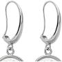 Irish Harp Coin Earrings | Silvertone Hook Style | Genuine Coin | Women’s Fashion Jewelry | Certificate of Authenticity - American Coin Treasures