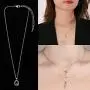 MepLife 3 Pack Alphabet Initial Rings Cubic Zirconia Letter Pendant Necklace Ear Studs for Women Girls Jewelry Sets MepLife 3 Pack Alphabet Initial Rings Cubic Zirconia Letter Pendant Necklace Ear Studs for Women Girls Jewelry Sets