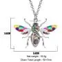 DUOWEI Enamel Bumblebee Honey Bee Necklace Charms Insects Pendant Jewelry Gifts for Women Teen Girls Kids