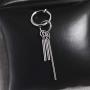Mshion Bangtan Boys BTS JIMIN SUGA Silver Stud Clip Earrings for Women Men 1 Pair