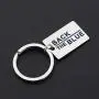 KUIYAI Back The Blue Keychain Blue Lives Matter Keychain Police Support Gift