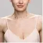 Gold Star Choker Necklace 925 Sterling Silver 18K Gold Plated Short Chorkers Necklaces Teen Girls Jewelry Stars for Women Gifts For Her
