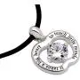 ALOV Jewelry Sterling Silver ''It takes a big heart to teach little minds'' Cubic Zirconia Apple Pendant Necklace for Teacher ALOV Jewelry Sterling Silver ''It takes a big heart to teach little minds'' Cubic Zirconia Apple Pendant Necklace for Teacher