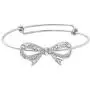 MANZHEN 3 Colors Expandable Bowknot Cuff Bangle Bracelets Bridesmaid Gift