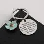 FUSTMW Ohana Keychain Blessing Gifts Hibiscus Charm Keychain Hawaiian Ohana Jewelry Gift for Family FUSTMW Ohana Keychain Blessing Gifts Hibiscus Charm Keychain Hawaiian Ohana Jewelry Gift for Family