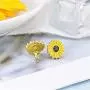 cmoonry Handmade Boho Style Sunflower Bracelet Friendship Jewelry for Women Girl Gift for Family Friends