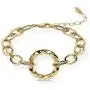 Frwiskp Link Chain Bracelet - 18K Real Gold Plated Oval Chain Link Bracelet 6 Inch fashion Jewelry Gift for Women and Girls Frwiskp Link Chain Bracelet - 18K Real Gold Plated Oval Chain Link Bracelet 6 Inch fashion Jewelry Gift for Women and Girls