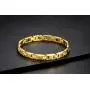 Magnetic Bracelet for Women,Beauty Therapy Titanium Magnetic Bracelets Pain Relief Bracelets Magnetic Clasp Women Free Link Removal Tool (Gold) Magnetic Bracelet for Women,Beauty Therapy Titanium Magnetic Bracelets Pain Relief Bracelets Magnetic Clasp Women Free Link Removal Tool (Gold)