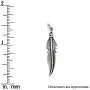 Raposa Elegance Sterling Silver Feather Charm Necklace (16'', 18'' or 20'' Chain) Raposa Elegance Sterling Silver Feather Charm Necklace (16'', 18'' or 20'' Chain)