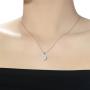 LUX AND GLAM Round-Cut Cubic Zirconia Halo Collection Stud Earring, Drop Earrings, Pendant Necklace, Necklace and Earring Jewelry Sets