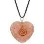 Art Of Creation Rose Quartz Heart Pendant Necklace | EMF Protection | Crystal Chakra Gemstone Necklace | Energy Generator Art Of Creation Rose Quartz Heart Pendant Necklace | EMF Protection | Crystal Chakra Gemstone Necklace | Energy Generator