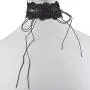 Lux Accessories Tan Blush Crochet Lace Faux Suede Wrap Long String Statement Choker Necklace Lux Accessories Tan Blush Crochet Lace Faux Suede Wrap Long String Statement Choker Necklace
