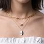 CLASSYZINT Gold Coin Necklace for Women Chain Layered Pendant Necklaces Trendy Necklace Jewelry …