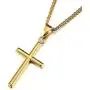 FZTN Jewelry Mens Womens 3mm Curb Chain Cuban Link Chain 18K Gold Plated Stainless Steel Necklace,Fashion Jewelry,Wear Alone or with Pendant,18-26 Inch