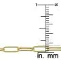 KoolJewelry 14k Yellow Gold 3.2 mm Polished Capsule Paperclip Chain Necklace (18, 20, 24, 30 or 36 inch) KoolJewelry 14k Yellow Gold 3.2 mm Polished Capsule Paperclip Chain Necklace (18, 20, 24, 30 or 36 inch)