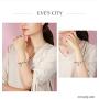 EVESCITY 925 Real Silver Gold Beads for Charm Bracelets Best Jewelry Gifts for Mothers Day