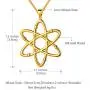 beautlace Atom Chemistry Science Symbol Necklaces/Earrings/Set 18K Gold/Silver/Black Gun Plated Scientist Physicist Chemist Teacher Gift Science Lovers beautlace Atom Chemistry Science Symbol Necklaces/Earrings/Set 18K Gold/Silver/Black Gun Plated Scientist Physicist Chemist Teacher Gift Science Lovers