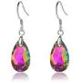 Teardrop Swarovski Crystal Drop Dangle Earrings for Women 925 Sterling Silver Hook Hypoallergenic Earring Teardrop Swarovski Crystal Drop Dangle Earrings for Women 925 Sterling Silver Hook Hypoallergenic Earring