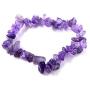 10 Pcs Natural Gemstone Chakra Crystal Bracelet Set Healing Chip Gemstone Stretch Bracelets Colorful Stone Bracelet for Women Girls Jewelry