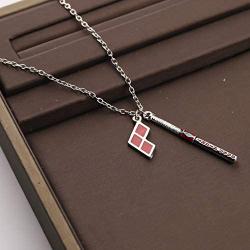 CENWA Good Night Baseball Bat Joker Pendant Suicide Squad Goals Charm DC Comics Fans Gift
