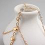Suyi Finger Ring Bracelet Hand Harness Chain Bracelet Rhinestone Gifts for Women Girls