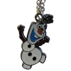 Porter Gallery USA Snowman Olaf Frozen Inspired 16'' Necklace, Gift Boxed