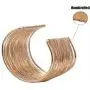Bracelets Gold Plated Open Cuff Bangles Gift Choice for Women & Girls Fashion Bracelets Gold Plated Open Cuff Bangles Gift Choice for Women & Girls Fashion
