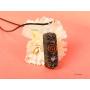 Crystal Chakra Gemstone Orgonite Necklace Pendant | EMF Protection | Energy Generator | Spiritual Healing (Black Tourmaline)