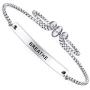 SOUSYOKYOSAM Inprirational Gifts Bracelet for Women Her, Motivational Positive Cuff Link Jewelry