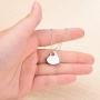 Jinlou Loved Ones Urn Pendant Necklace 925 Sterling Silver Keepsake Memorial Heart Cremation Jewelry for Women (Hold Heart urn Necklace)