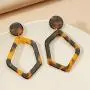 Sinkcangwu Acrylic Earrings for Women Girls Statement Geometric Earrings Resin Acetate Drop Dangle Earrings Mottled Hoop Earrings Fashion Jewelry (03) Sinkcangwu Acrylic Earrings for Women Girls Statement Geometric Earrings Resin Acetate Drop Dangle Earrings Mottled Hoop Earrings Fashion Jewelry (03)