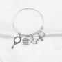 UJIMS Nail Technician Gift Nail Tech Bracelet I Never Set Out to Be The World’s Best Nail Technician Jewelry for Manicurist Cosmetology