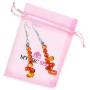 Mystic Self Drop Dangle Earrings – Semi Precious Crystal Healing Gemstone Beaded Handmade Fashion Jewelry Gift for Women and Girls
