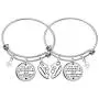 Grandmother Granddaughter Gifts Bracelets Heart Charm Bangles Women Jewelery - The Love Between Grandmother and Granddaughter Is Forever Grandmother Granddaughter Gifts Bracelets Heart Charm Bangles Women Jewelery - The Love Between Grandmother and Granddaughter Is Forever