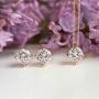 A+O Bridesmaid Gift - Cubic Zirconia Earring and Necklace Set
