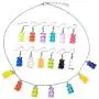 12 Pairs Aesthetic Necklace and Gummy Bear Earrings Cute Funny Kawaii Weird Earrings Jewelry Set 12 Pairs Aesthetic Necklace and Gummy Bear Earrings Cute Funny Kawaii Weird Earrings Jewelry Set