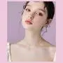 S925 Sterling Silver Jewelry Sideways Cross Choker Necklace