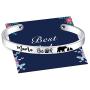 Inspirational Cuff Bracelets Personalized Gift for Grandma Mom Daughter Niece Aunt, Engraved Hidden Message Stainless Steel Bangle Crown Birthday Jewelry with Gift Box for Women Girl