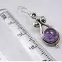 SilverStarJewel 925 Sterling Silver Amethyst Earrings 1.4'' Gemstone Art Jewelry SilverStarJewel 925 Sterling Silver Amethyst Earrings 1.4'' Gemstone Art Jewelry