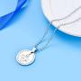 malyunin Inspirational Gifts Necklace to Son Daughter Gift from Mom Dad Never Forget That I Love You Family Jewelry Graduation Gifts