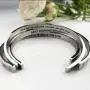 Inspirational Bracelets for Women Keep Going Mantra Cuff Bangles Bracelets Motivational Gifts for Sisters Daughters Friends