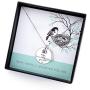 Necklace For Mom - Home Is Wherever You Are Heart Love Mothers Day Jewelry Mother Sterling Silver Pendant Necklace