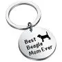 PENQI Beagle Mom Gift Beagle Lover Gift Best Beagle Mom Ever Keychain Beagle Owner Gift Animals Lover Gift Pet Lover Gift for Dog Lover PENQI Beagle Mom Gift Beagle Lover Gift Best Beagle Mom Ever Keychain Beagle Owner Gift Animals Lover Gift Pet Lover Gift for Dog Lover