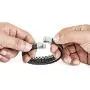 Speroto Mens Bracelets,Leather and Steel Bracelets, Chain Bracelets with Magnetic Clasp,Steel Bracelets for Men Speroto Mens Bracelets,Leather and Steel Bracelets, Chain Bracelets with Magnetic Clasp,Steel Bracelets for Men