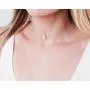 S.J JEWELRY Womens Friendship Gift Handmade 14k Gold Plated/Rose Gold/Silver Plated Dainty Moon Cross and Circle Choker Necklace S.J JEWELRY Womens Friendship Gift Handmade 14k Gold Plated/Rose Gold/Silver Plated Dainty Moon Cross and Circle Choker Necklace