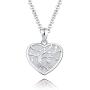 ACJFA Sterling Silver Tree of Life Memorial Jewelry Gift Love Forever in My Heart Cremation Urn Pendant Necklace for Ashes