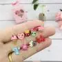 Minihope 30 pairs little girls earrings hypoallergenic,Cute Multiple Animal Donut Stud Earrings for Kids,Made with Polymer Clay,Best gifts for girls.