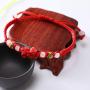MANRUO The Best Feng Shui Red String Bracelet with Cinnabar Pi Xiu/Pi Yao Lucky Wealthy Amulet Brecelet Jewelry